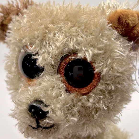 Ty Beanie Boos Collection RETIRED Rootbeer the Dog Plush - Picture 3 of 7